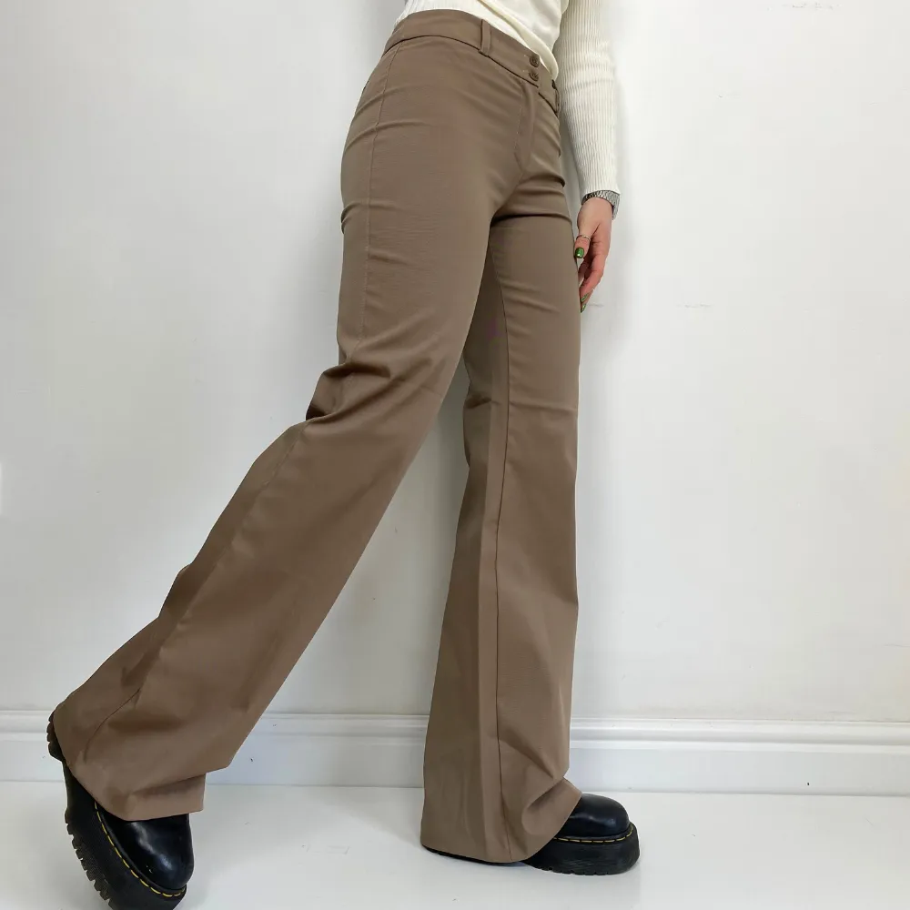Mocha Flare Trousers - XS/S