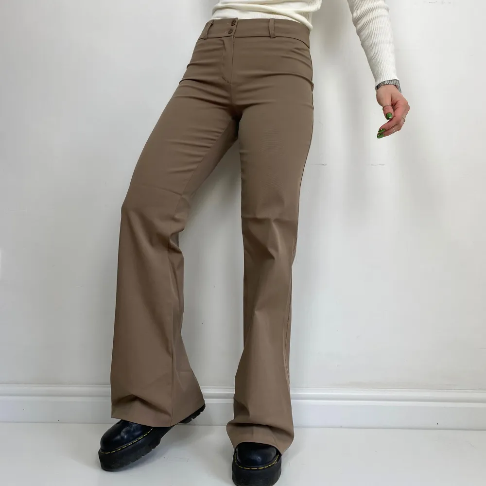 Mocha Flare Trousers - XS/S