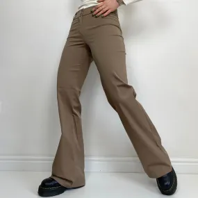 Mocha Flare Trousers - XS/S