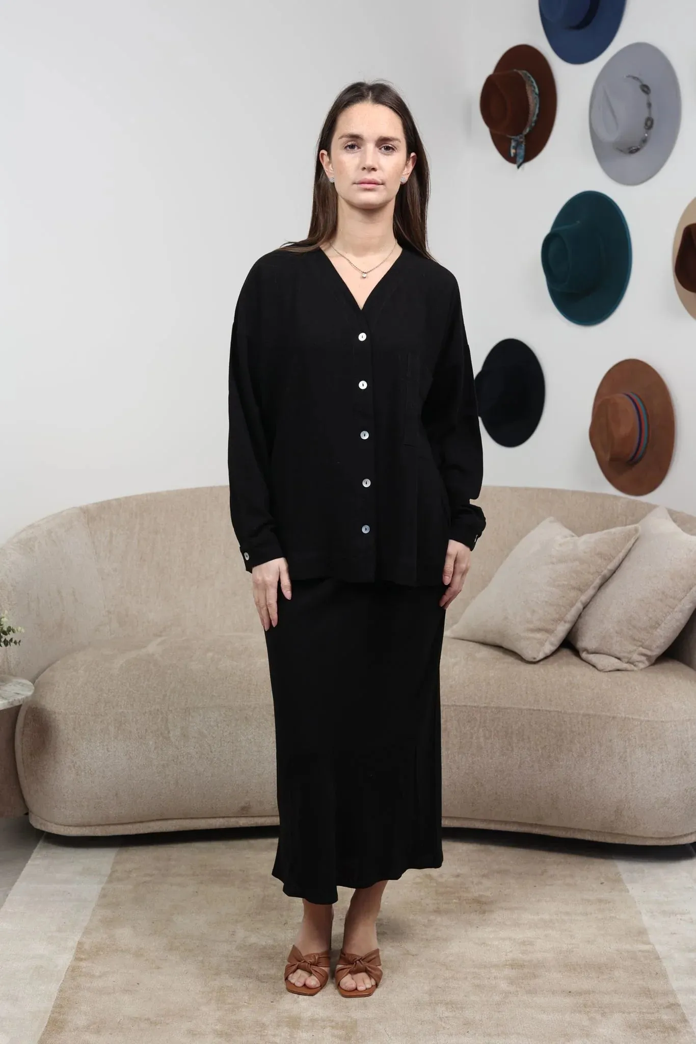 Or Linen Top