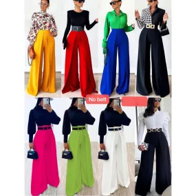 Palazzo High Waisted Pant