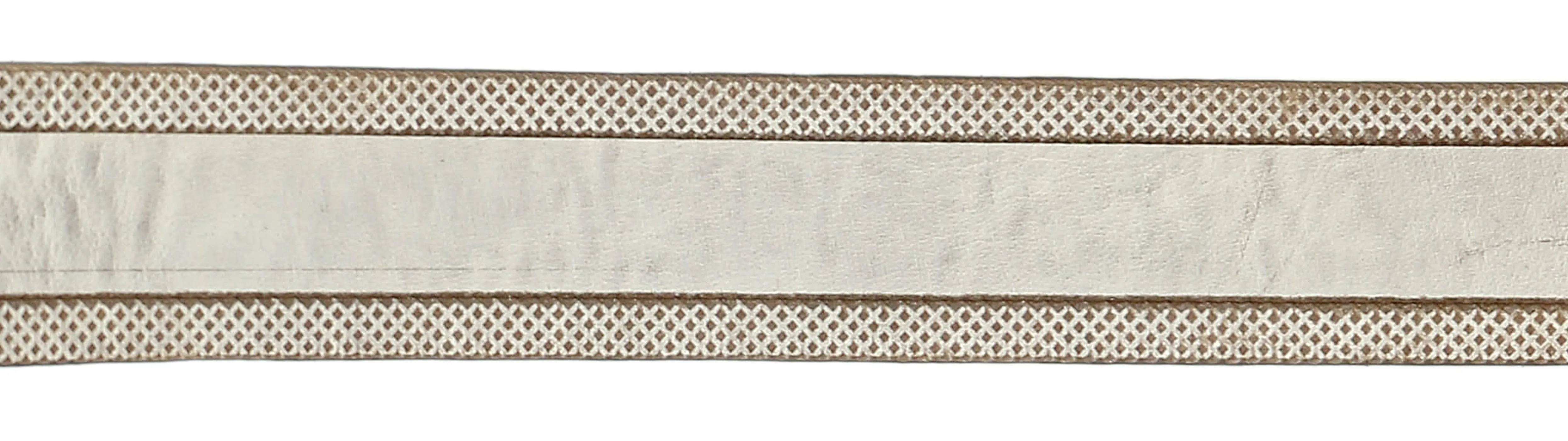 Pierre Cardin Distressed Beige Classic Silver D-Ring Adjustable Belt Adjustable Mens Belt-