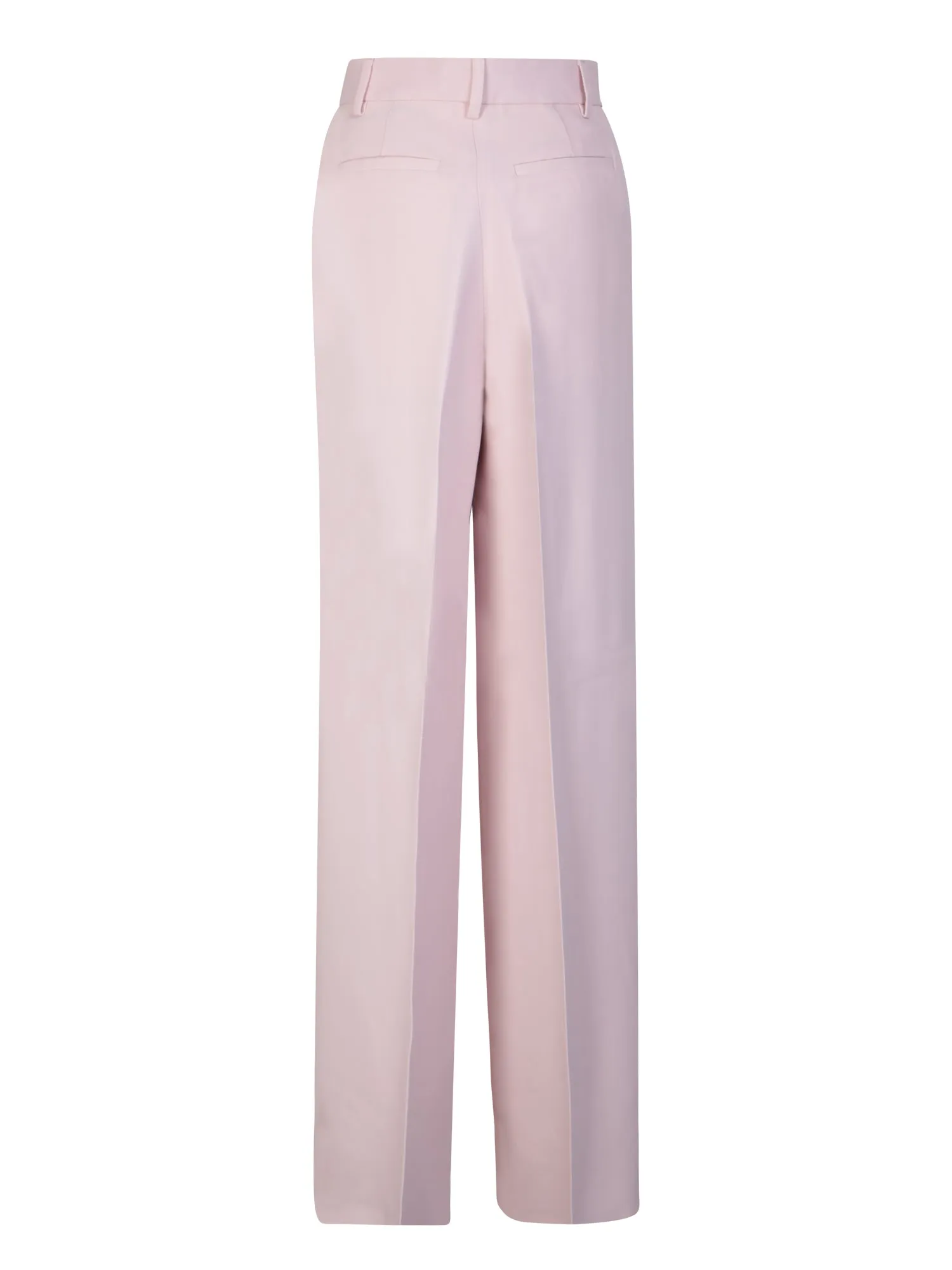 Pink Double Pleated trousers