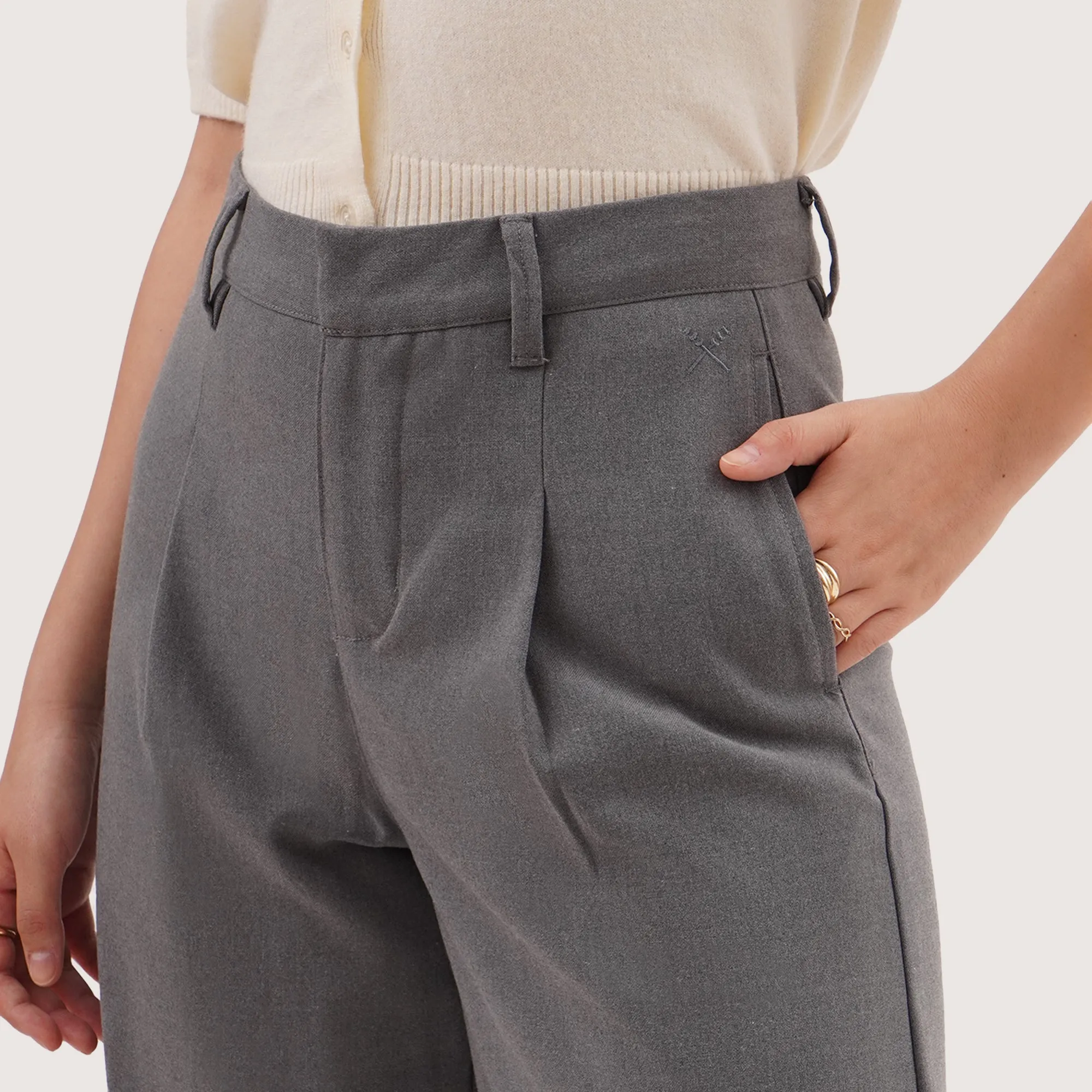 Pleated Trousers