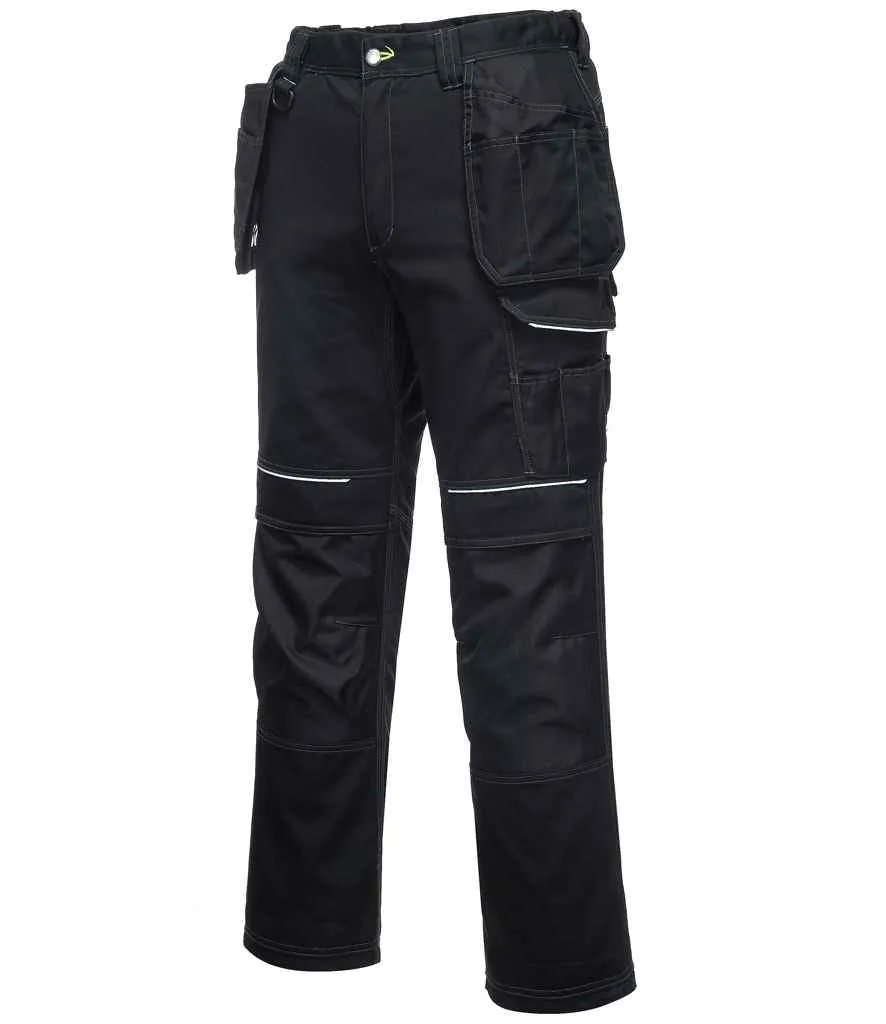 Portwest PW3 Stretch Holster Trousers | Black