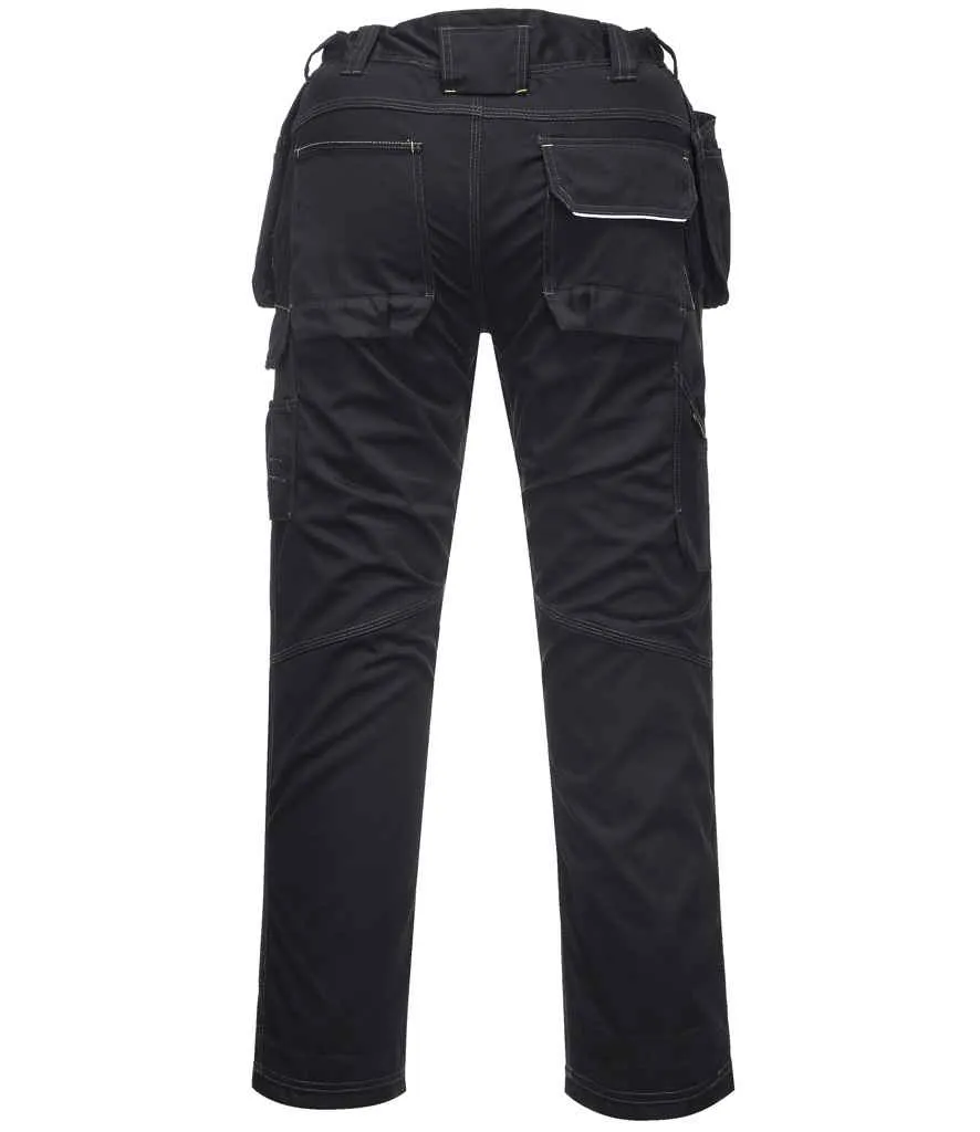 Portwest PW3 Stretch Holster Trousers | Black