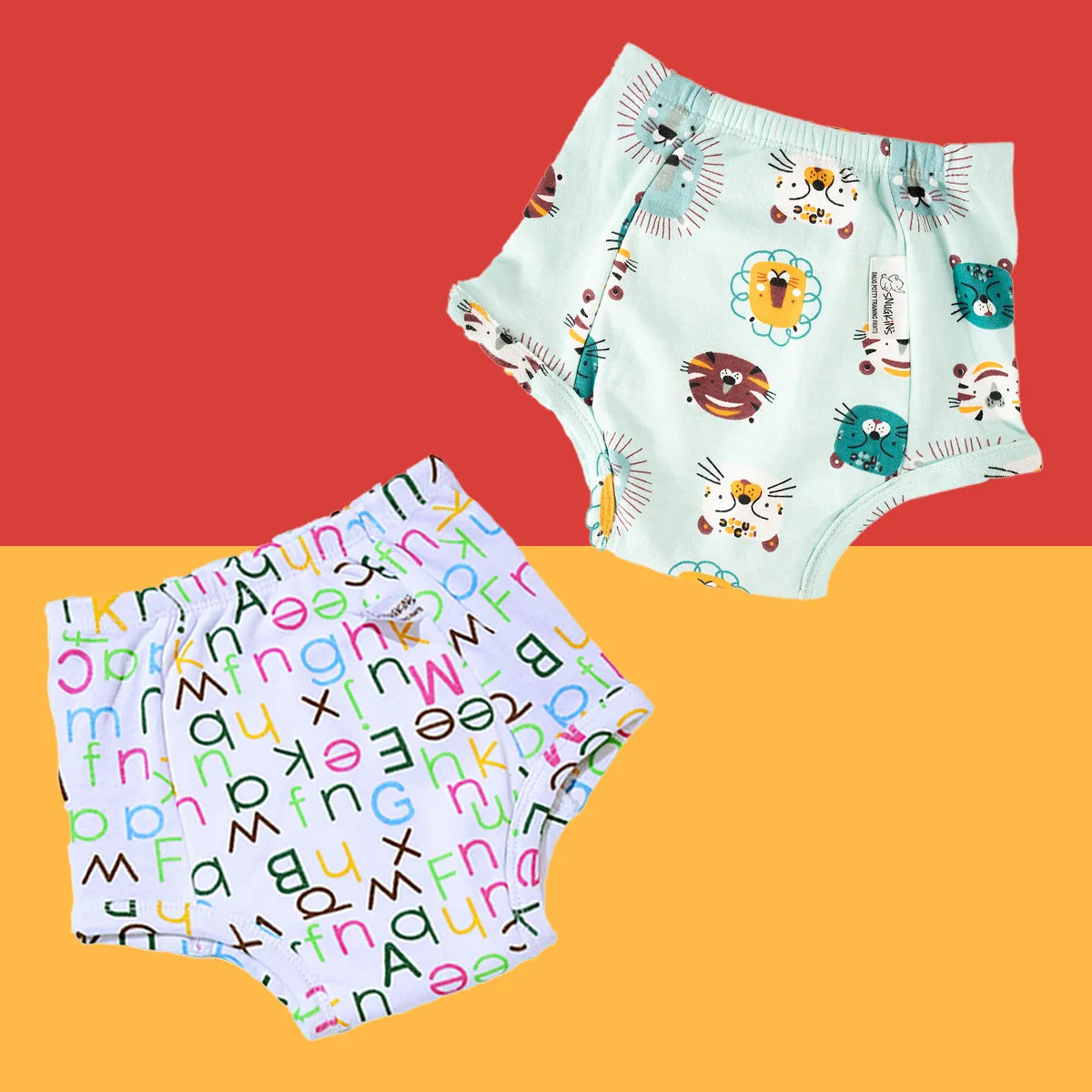 Potty Training Pants Kindergarten Tales & Lion Print 1-2 Years  Pack of 2