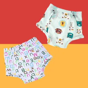 Potty Training Pants Kindergarten Tales & Lion Print 1-2 Years  Pack of 2