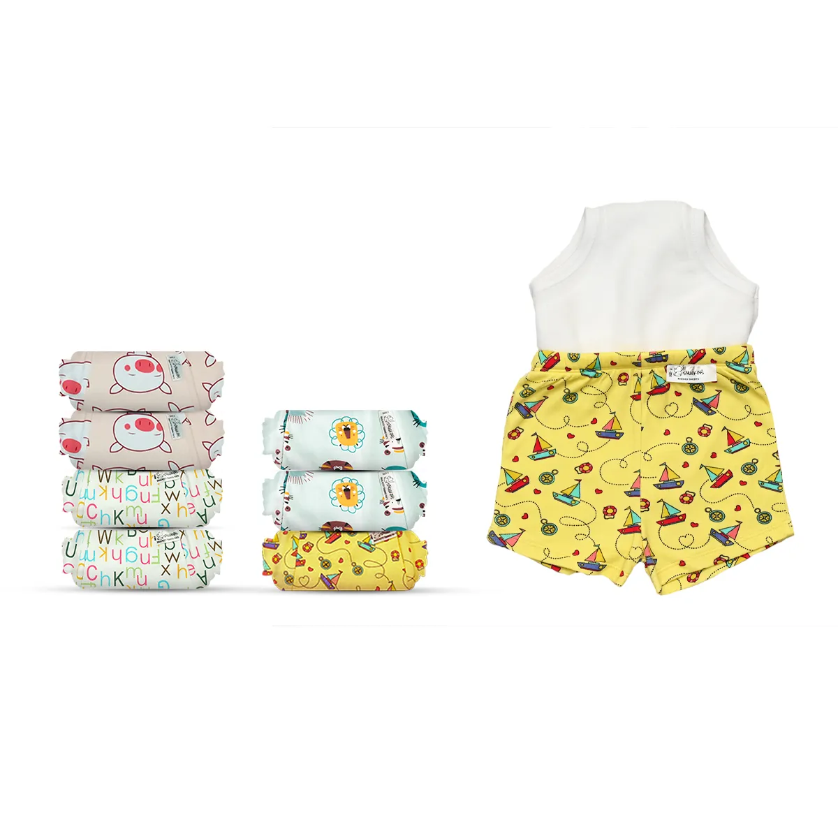 Potty Training Shorts - Pack of 8