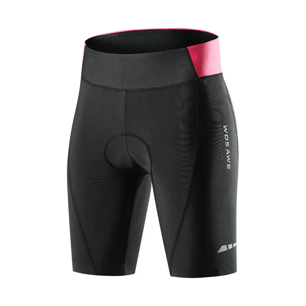 Quick Dry Women 3D Gel Padded Cycling Shorts Shockproof MTB Mountian Bicycle Shorts Road Racing Bike Shorts Breathable