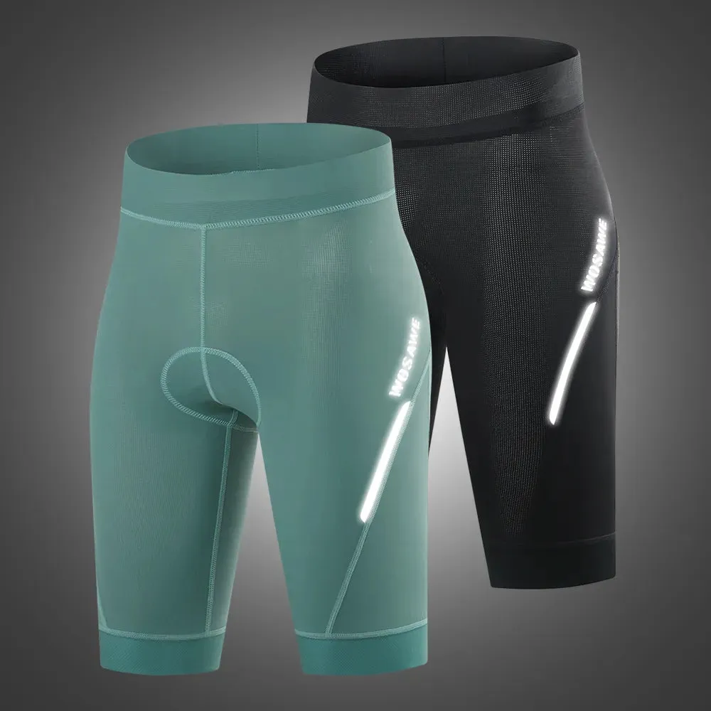 Quick Dry Women 3D Gel Padded Cycling Shorts Shockproof MTB Mountian Bicycle Shorts Road Racing Bike Shorts Breathable