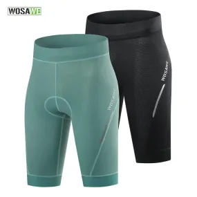 Quick Dry Women 3D Gel Padded Cycling Shorts Shockproof MTB Mountian Bicycle Shorts Road Racing Bike Shorts Breathable