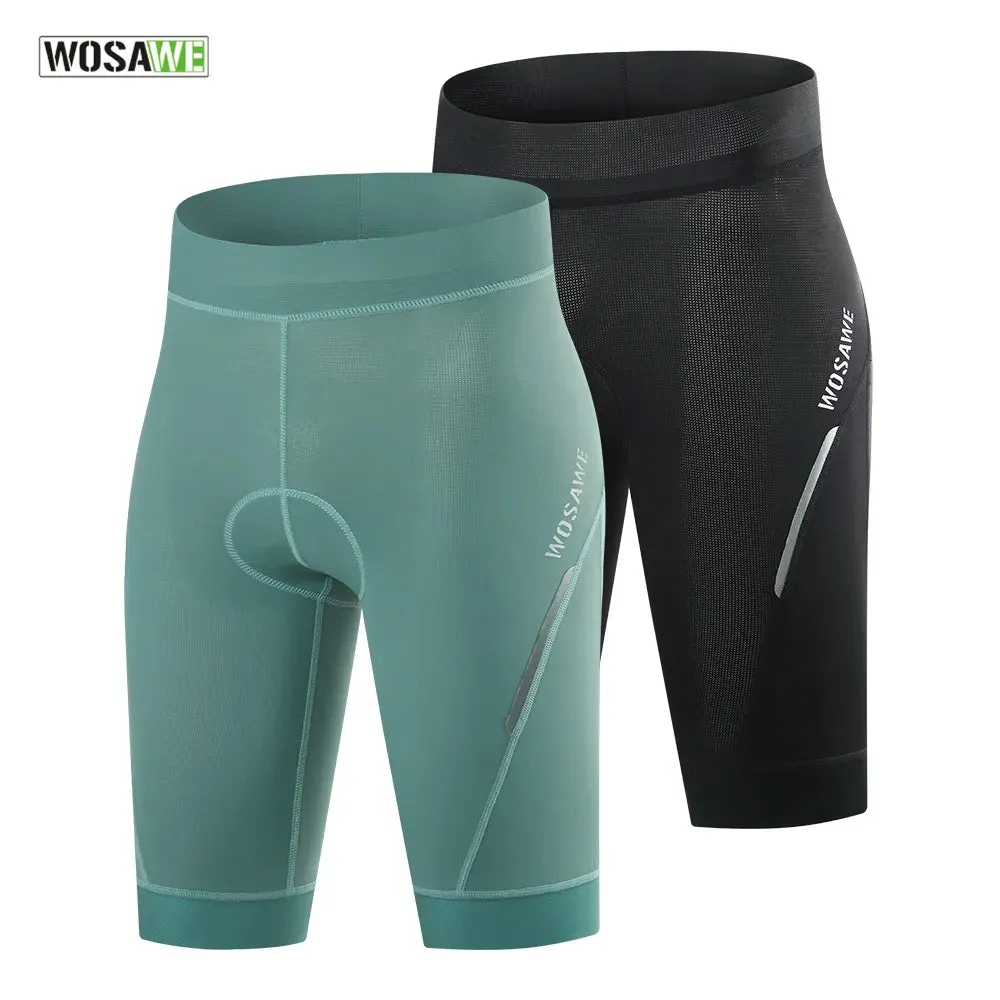 Quick Dry Women 3D Gel Padded Cycling Shorts Shockproof MTB Mountian Bicycle Shorts Road Racing Bike Shorts Breathable