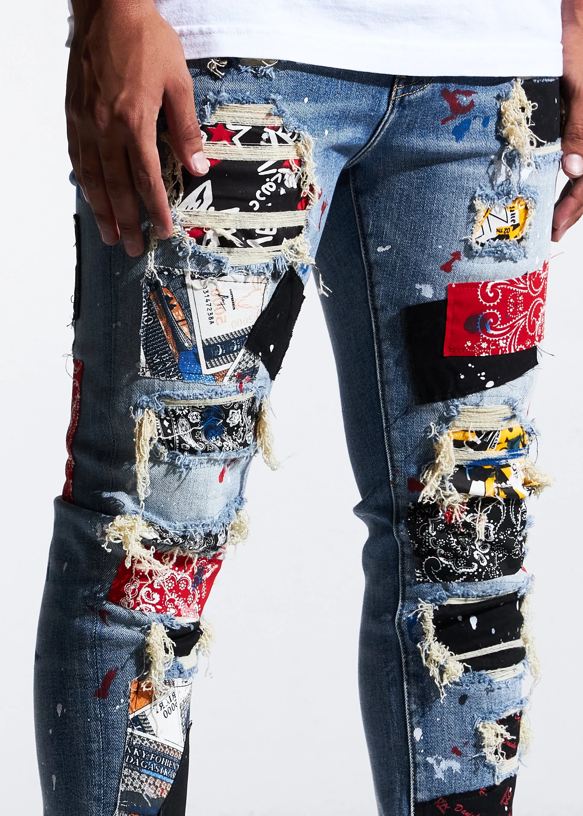 Rebel Rip & Repair Denim