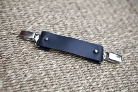 Ruchie Clip in Black Leather