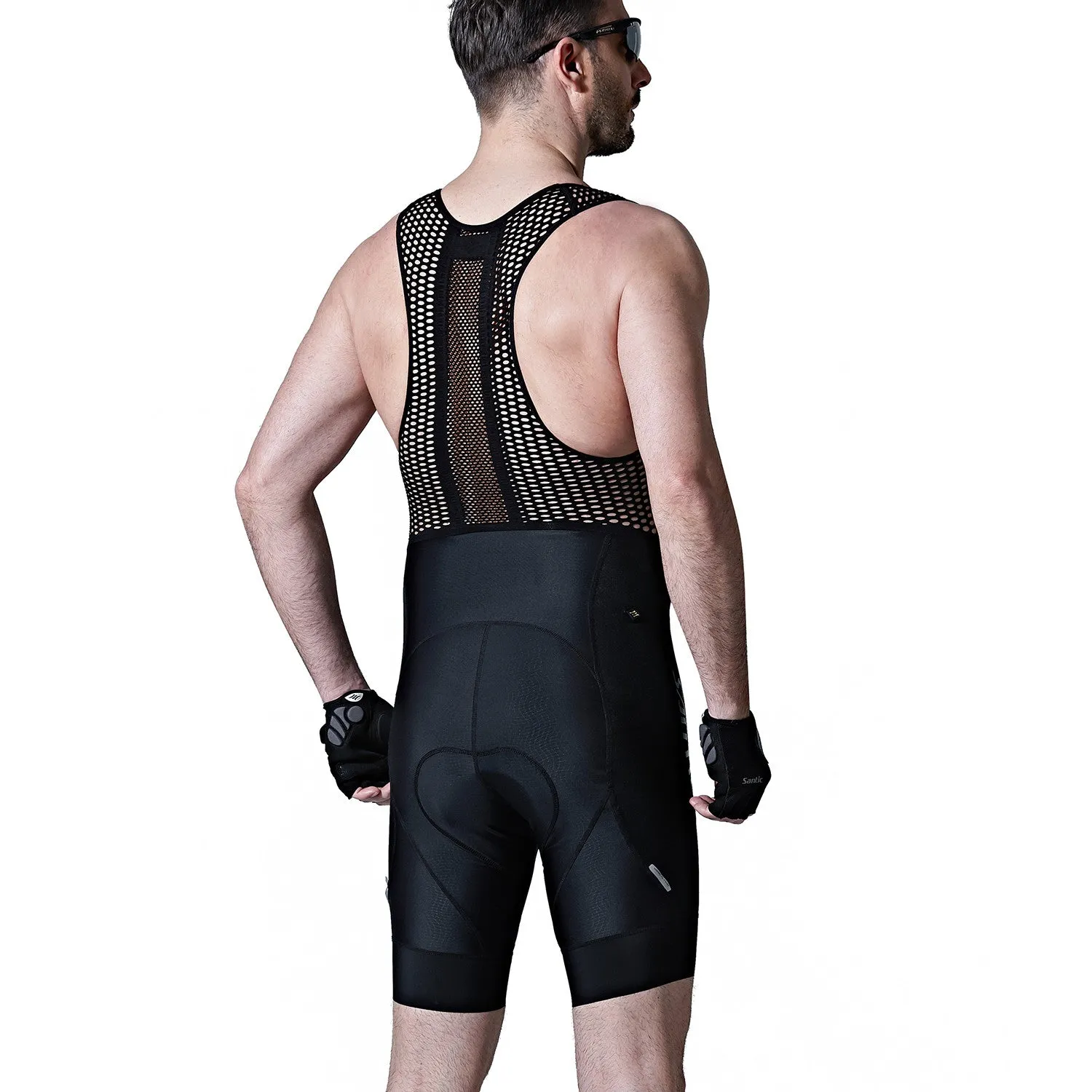 Santic Asgar Men Padded Bib Shorts