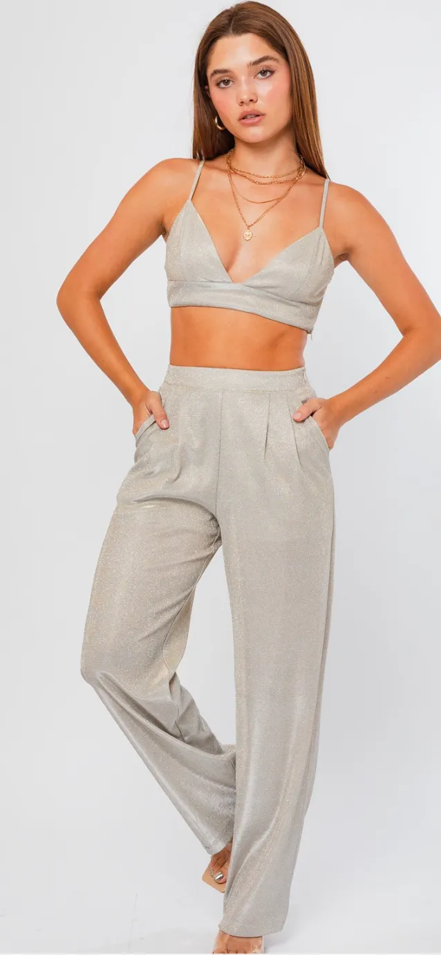 Shine Glitter Trousers