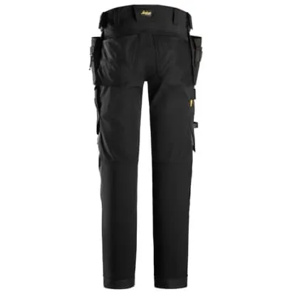 Snickers 6275 Allround Work Windproof Softshell Stetch Trousers with Holster Pockets