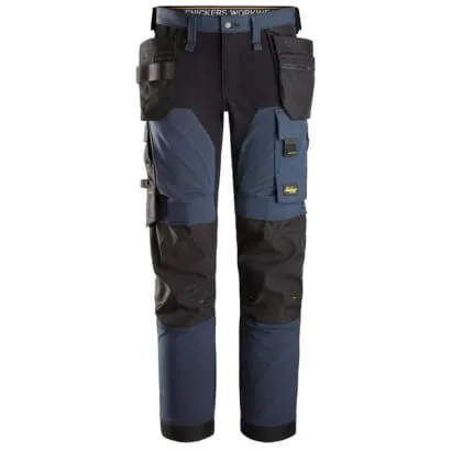 Snickers 6275 Allround Work Windproof Softshell Stetch Trousers with Holster Pockets