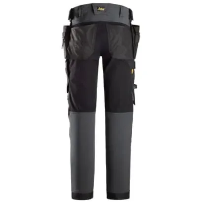 Snickers 6275 Allround Work Windproof Softshell Stetch Trousers with Holster Pockets