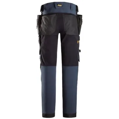 Snickers 6275 Allround Work Windproof Softshell Stetch Trousers with Holster Pockets