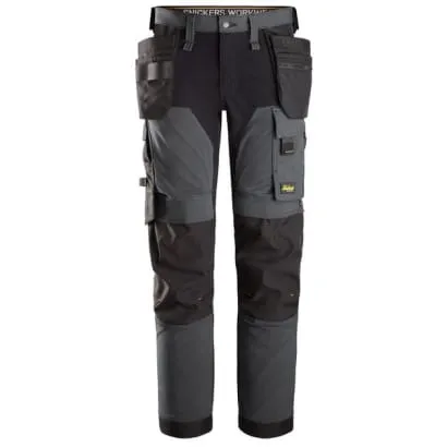 Snickers 6275 Allround Work Windproof Softshell Stetch Trousers with Holster Pockets