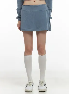 Tailored Banded Mini Skirt CS410