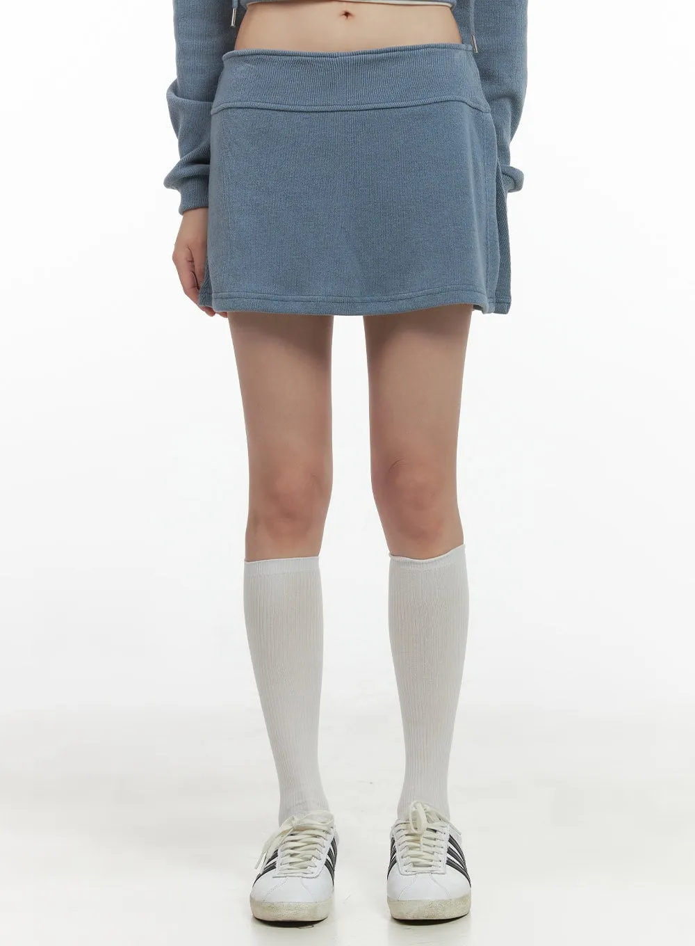 Tailored Banded Mini Skirt CS410