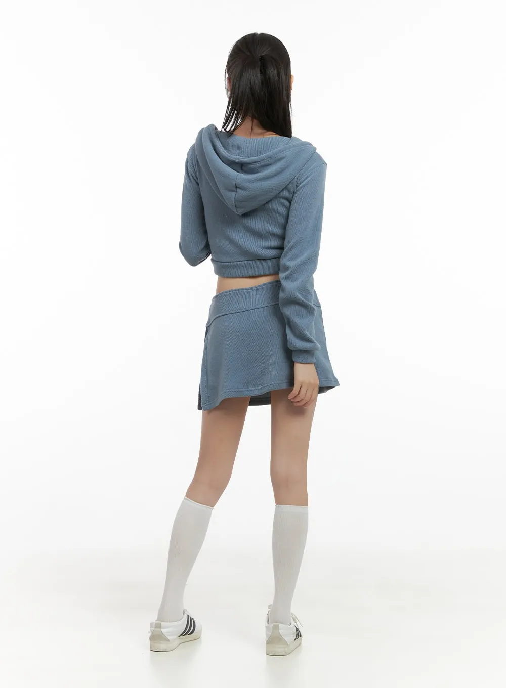Tailored Banded Mini Skirt CS410