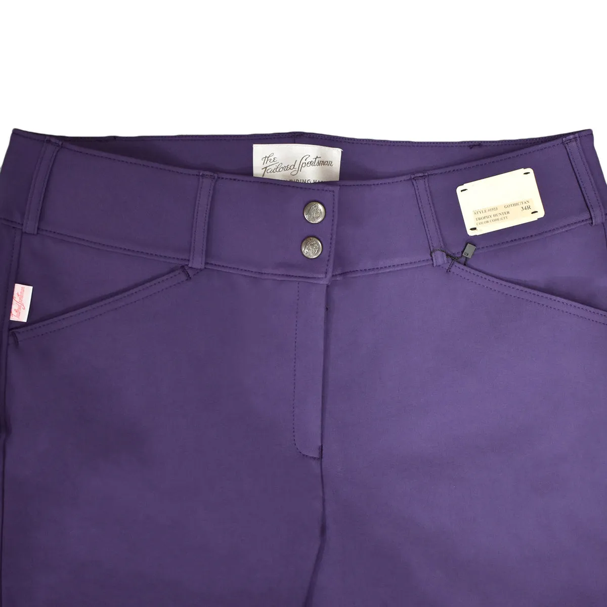 Tailored Sportsman Mid Rise Front Zip 1923 Sock Bottom Trophy Hunter Breeches