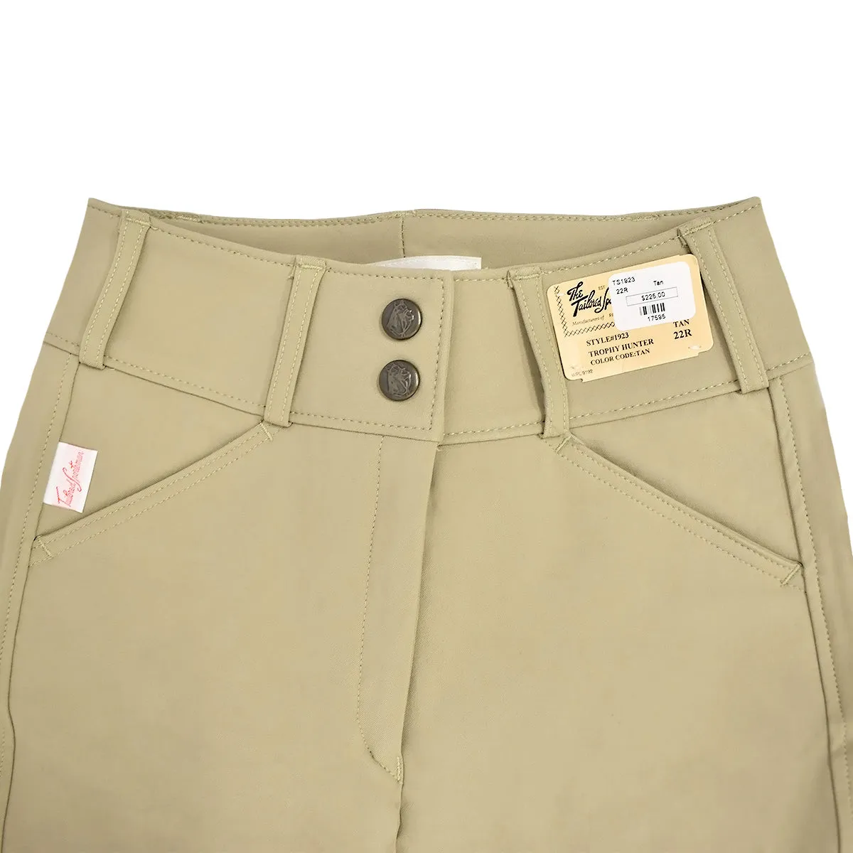 Tailored Sportsman Mid Rise Front Zip 1923 Sock Bottom Trophy Hunter Breeches