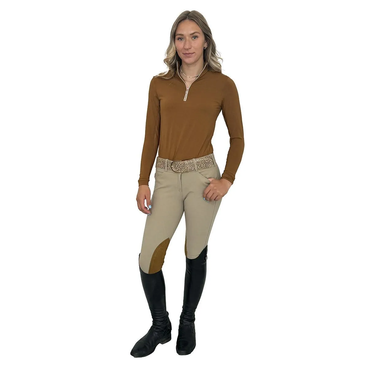 Tailored Sportsman Mid Rise Front Zip 1923 Sock Bottom Trophy Hunter Breeches