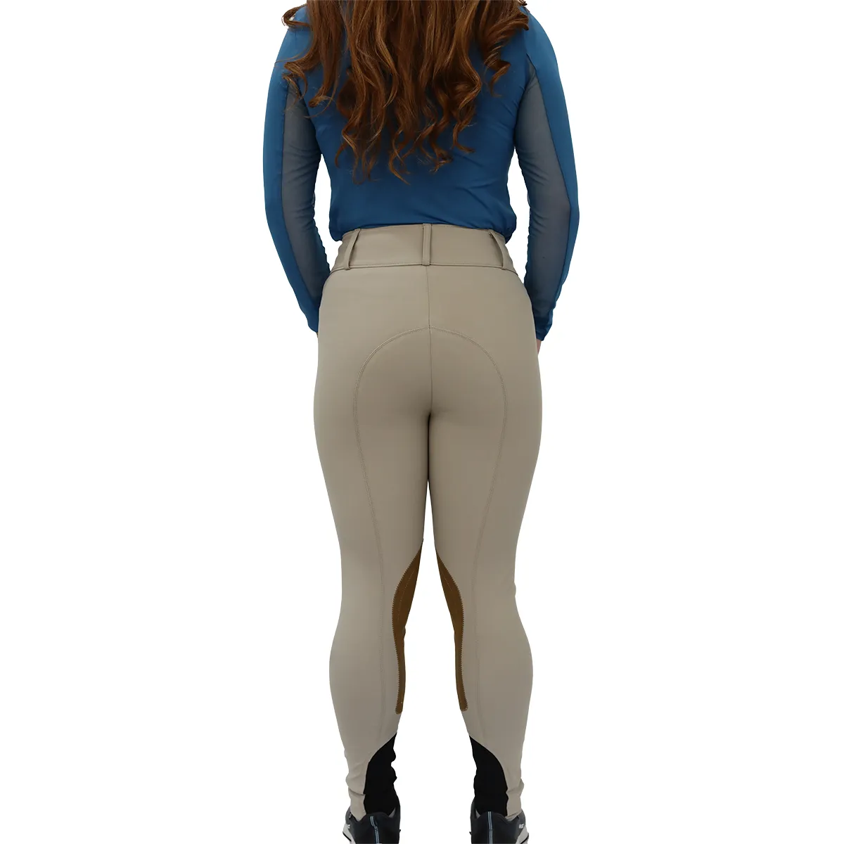 Tailored Sportsman Mid Rise Front Zip TechLight Knee Patch Breech