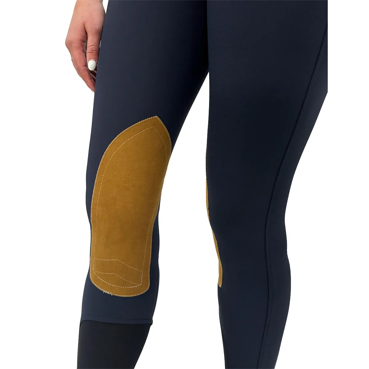 Tailored Sportsman Mid Rise Front Zip TechLight Knee Patch Breech