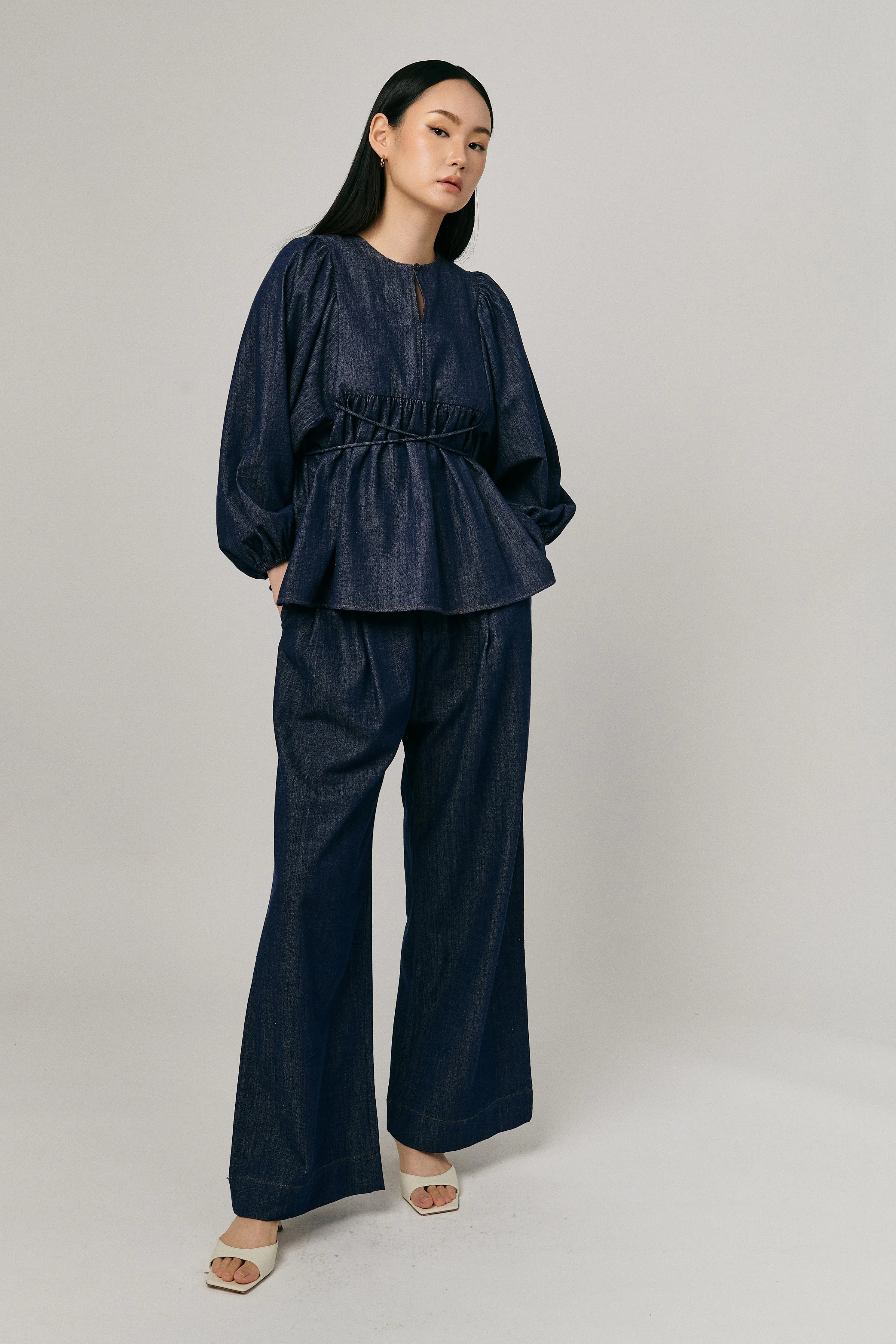The Great Denim Trousers in Indigo