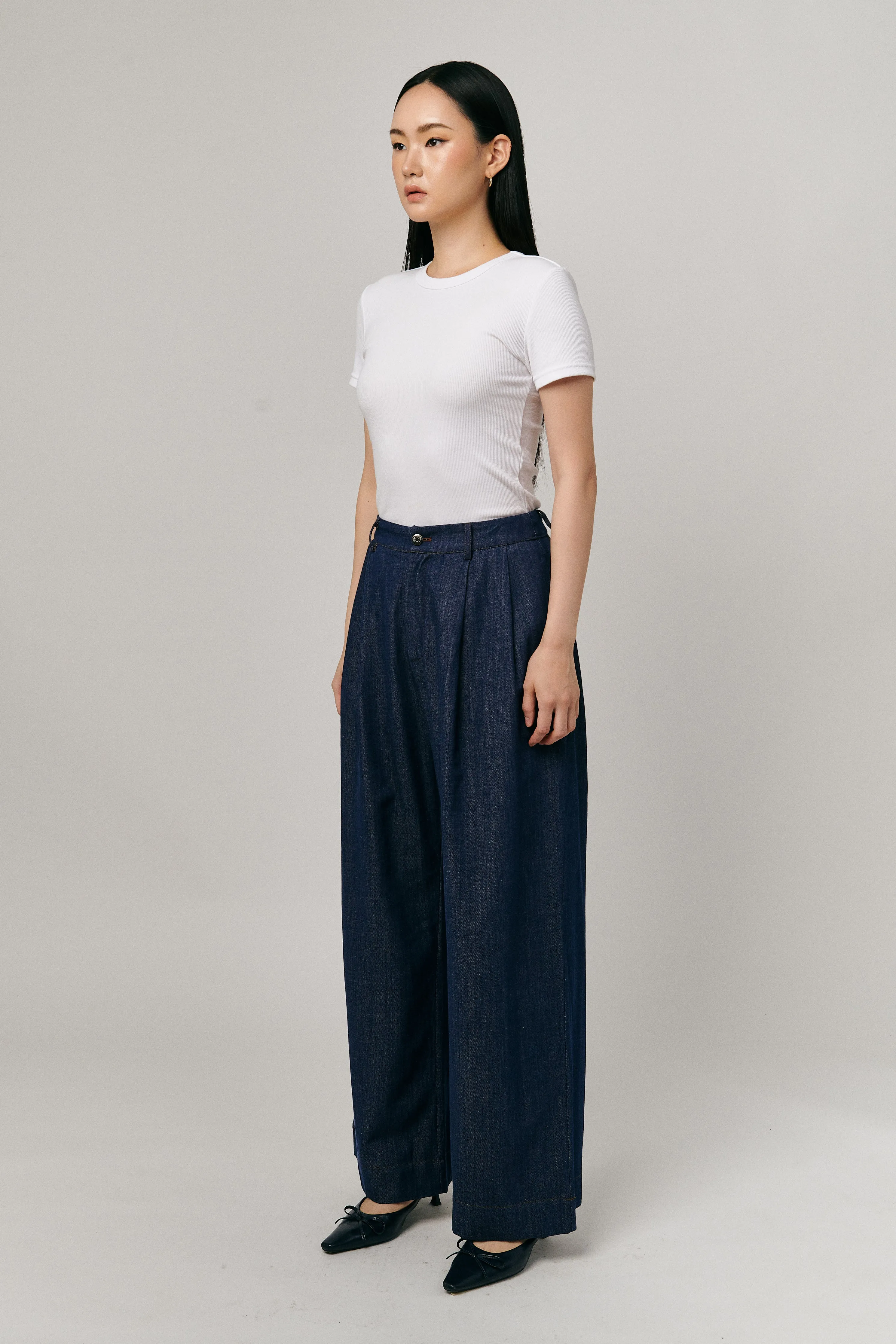 The Great Denim Trousers in Indigo