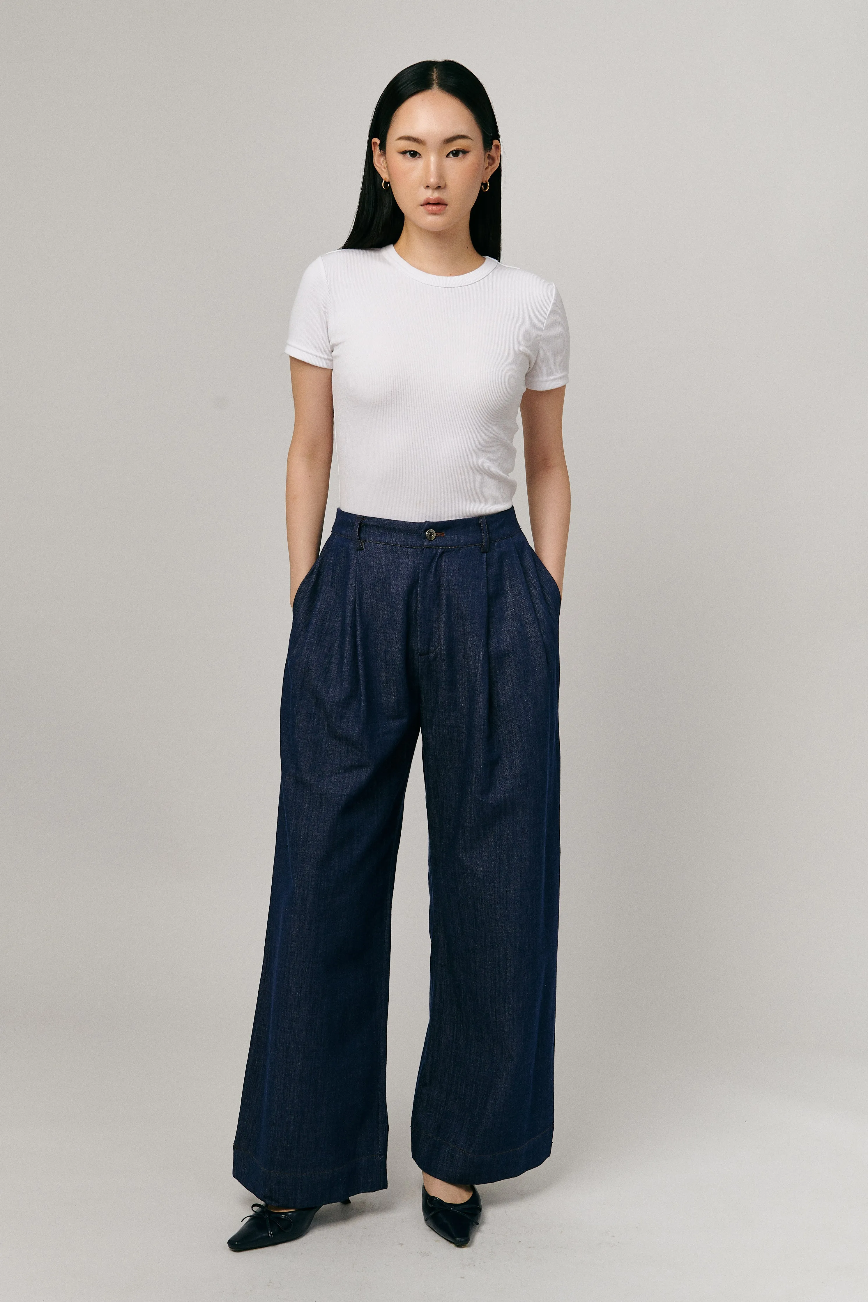 The Great Denim Trousers in Indigo