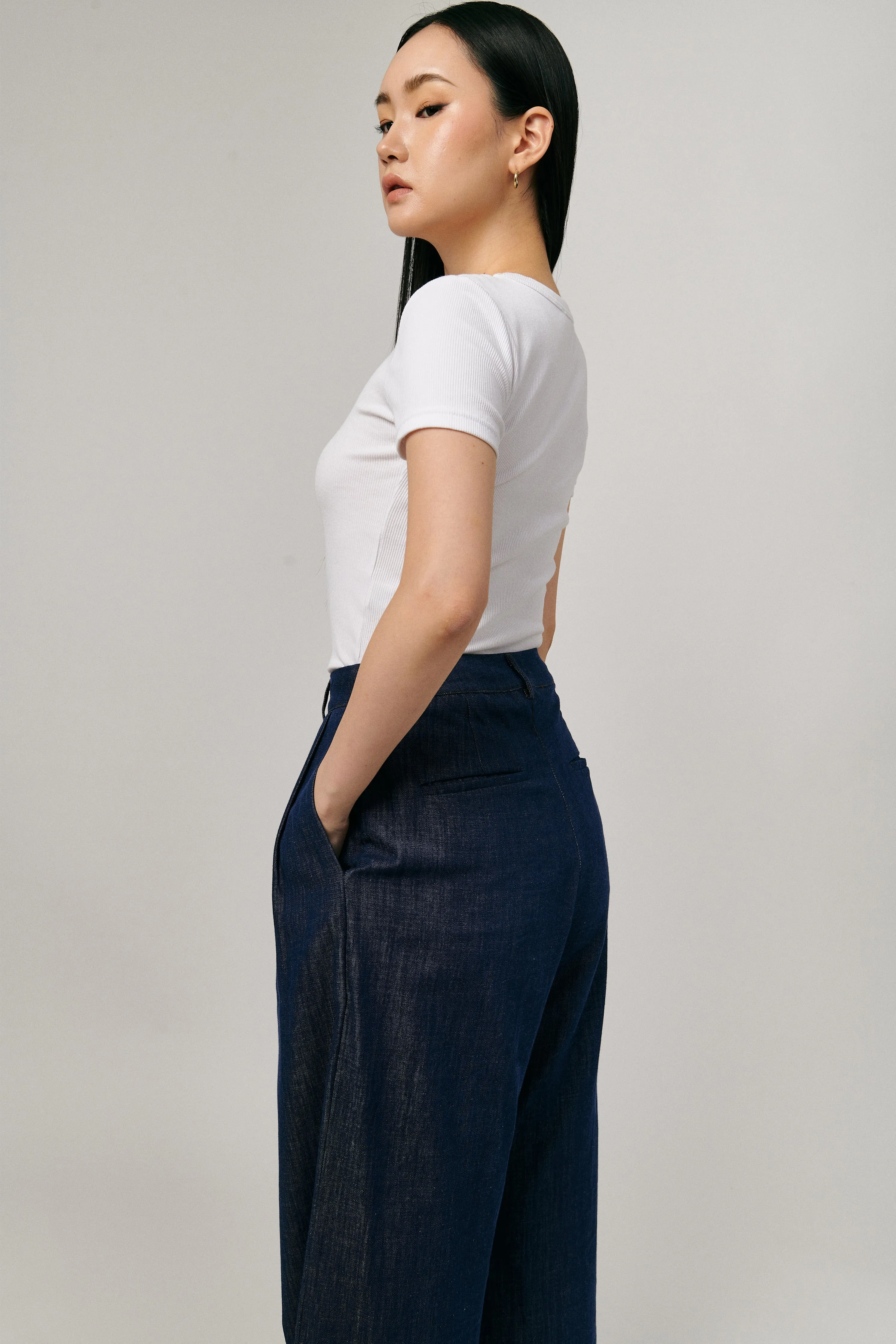 The Great Denim Trousers in Indigo