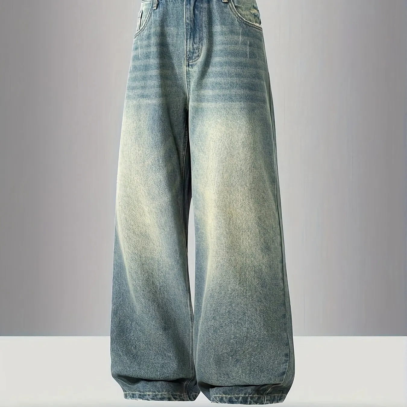 Urban Shadow Wide-Leg Jeans