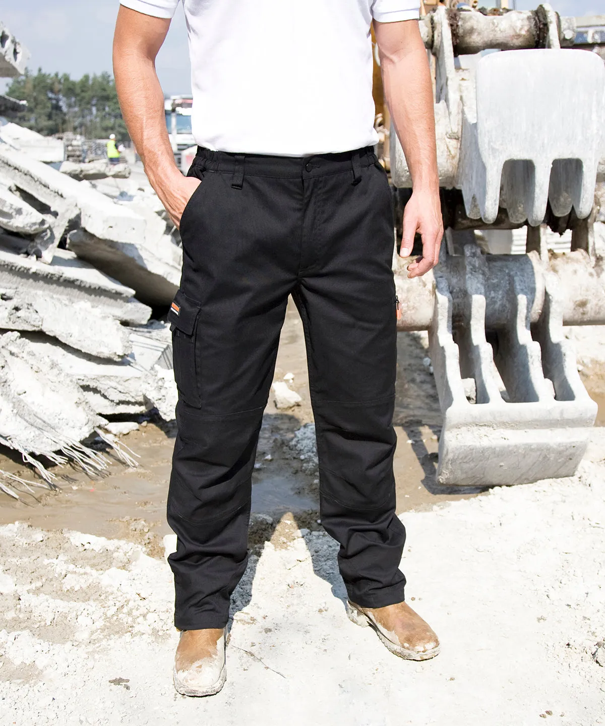 Work-Guard Sabre stretch trousers | Navy